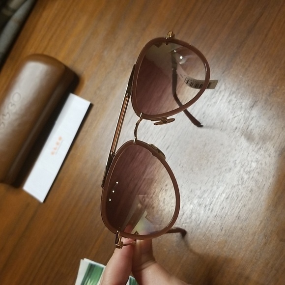 MR LEIGHT by GARRETT LEIGHT Doheny SL Sunglasses ~ Aviator Rosewood NWT - Picture 11 of 16